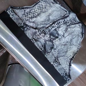 Men's snakeskin print underwear